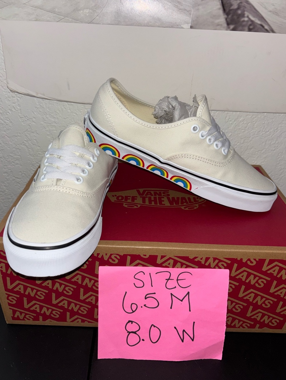 Vans Authentic sz 6.5 Men’s 8.0 Women’s